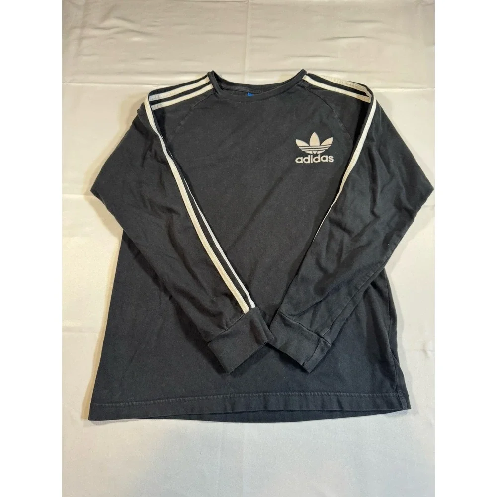Adidas 3-Stripes dress Black White Skater 90s Vintage Streetwear Medium